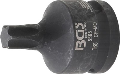 Bgs Kraft-Bit-Einsatz - Vierkant 3/4 - T-Profil (für Torx) T65 [Hersteller-Nr. 5565] von BGS