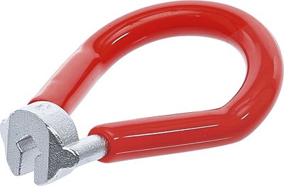 Bgs Speichenschlüssel - rot - 3,45 mm (0,136) [Hersteller-Nr. 70080] von BGS
