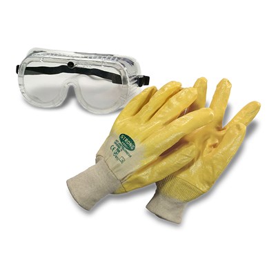 Bgs Handschuhe, Nitril + Schutzbrille von BGS