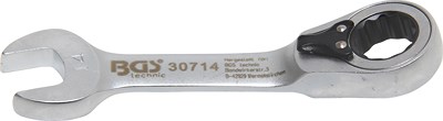 Bgs Ratschenring-Maulschlüssel - kurz - umschaltbar - SW 14 mm [Hersteller-Nr. 30714] von BGS