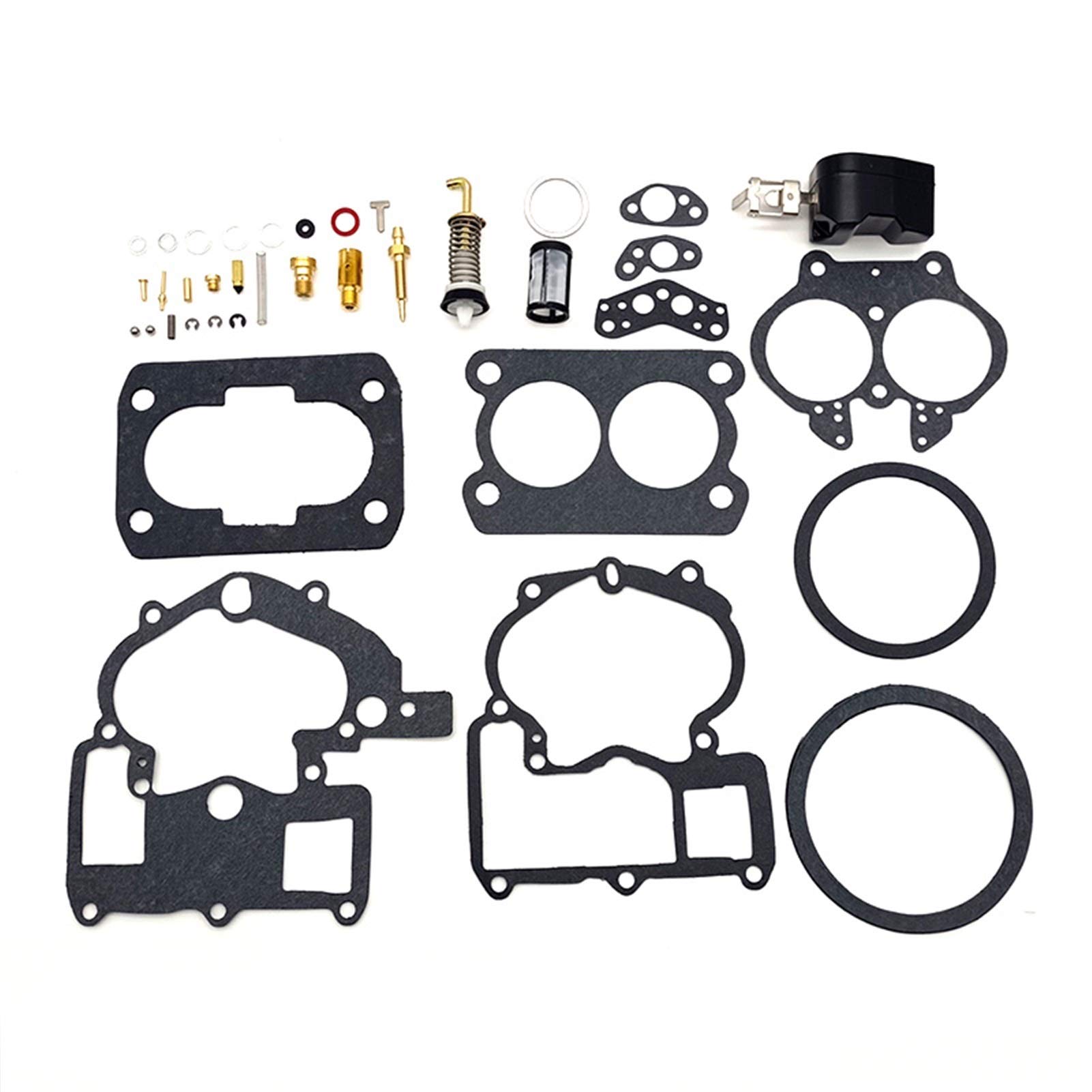 BGTR Vergaser-Reparatur-Kit, kompatibel mit dem Ersatz des Quecksilberschiffs 3.0L 4.3L 5.0L 5.7L-Vergaser-Modifikations-Kit von BGTR