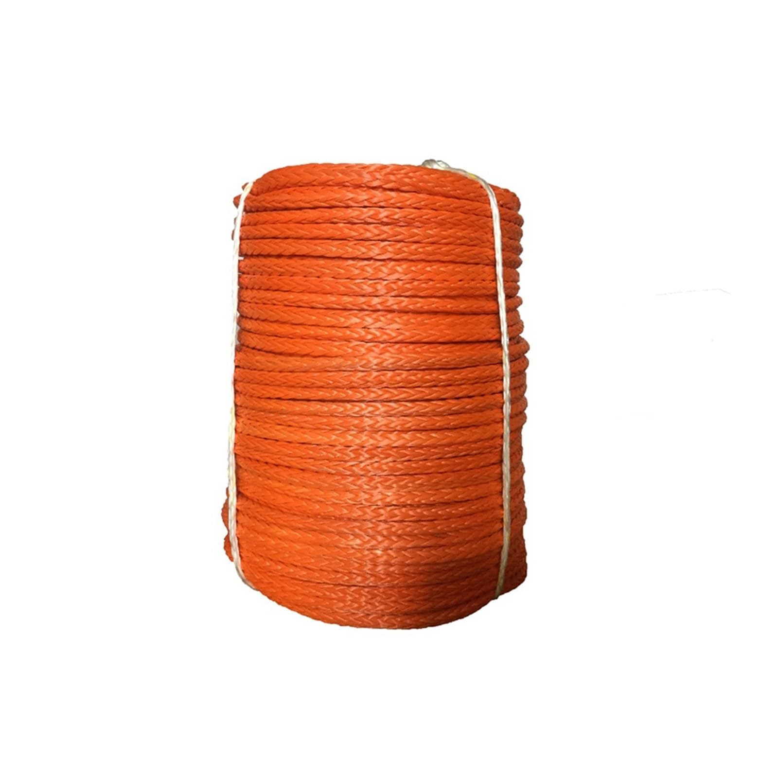 ,Abschleppseil 10 mm * 100 m UHMWPE-Seilkabel, Synthetisches Windenseil, Synthetisches Windenseil for Geländewagen, ATV, UTV, SUV(Orange) von BGTSF