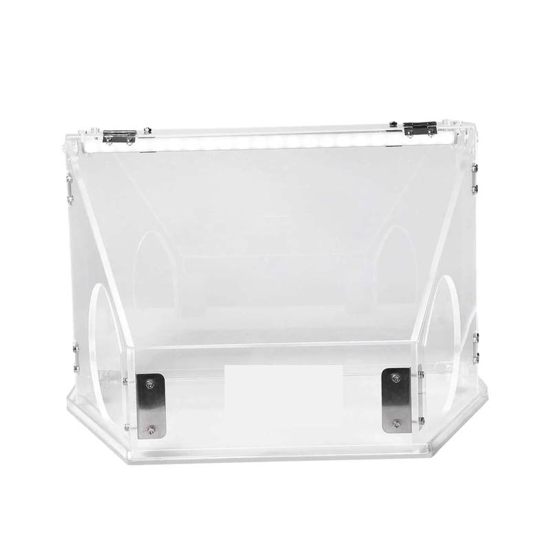 Acryl-Schleifbox, Polierbox, langlebige tragbare transparente Schleifpolierbox for Gravur-, Schleif- und Polierarbeiten von BGTSF