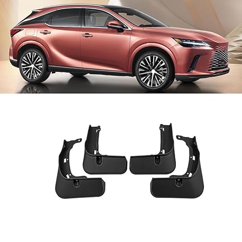 4 Stücke Kratzfeste wasserdichtes Auto schmutzfänger, für Lexus RX 2023 von BHCASE