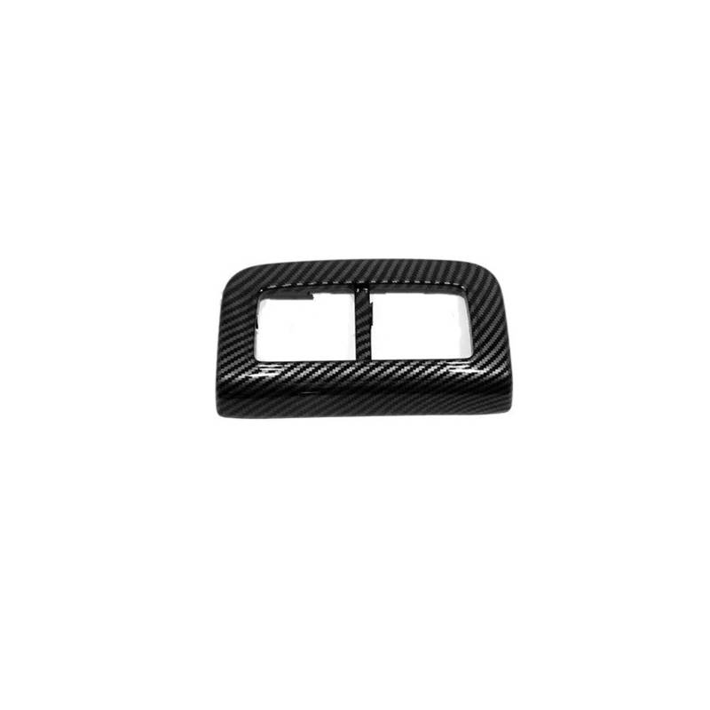 Auto Mittelkonsole Interieur Für BYD Für Seal 06 Für DMi 2024 ABS Carbon Fiber Hinten Für Sitz Klimaanlage Outlet Abdeckung Anti Kick Rahmen Trim Dekoration Zubehör Interieur Zubehör(A) von BHGMGEBLV