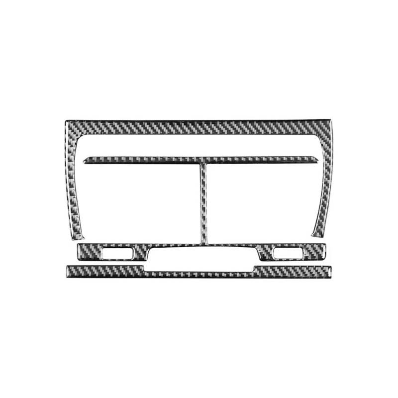 Auto Mittelkonsole Interieur Für Q7 2007-2014 2015 Zubehör, Kohlefaser-Innenraum, Auto-Zentralklimaanlage, Lüftungsschlitz, Dekorativer Aufkleber, Abdeckung, Zierrahmen Interieur Zubehör von BHGMGEBLV