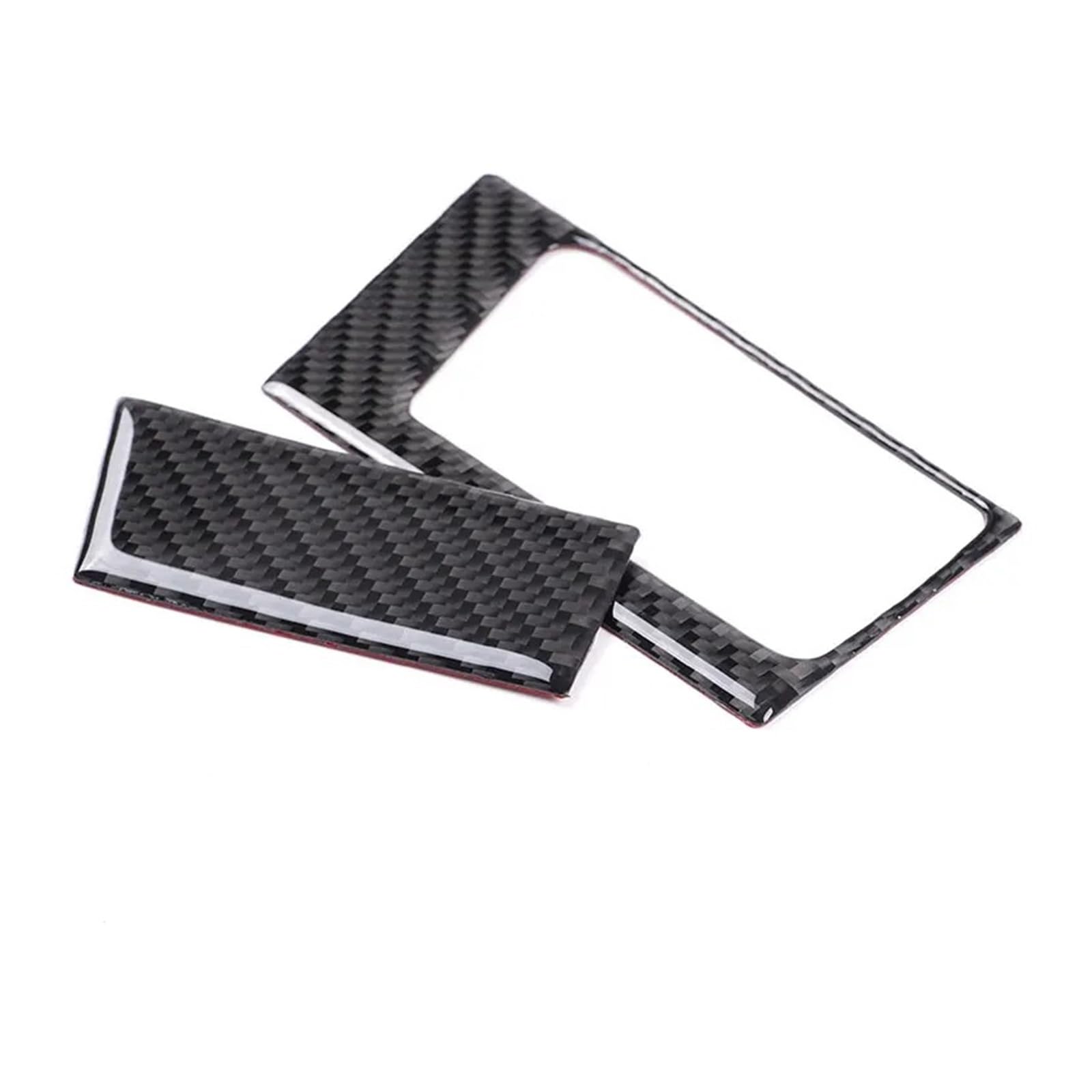 Auto Mittelkonsole Interieur Für X3 Für E83 2006-2008 2009 2010 Weiche Carbon Faser Auto Beifahrer Passagier Tasse Halter Panel Trim Aufkleber Innenräume Auto Zubehör Interieur Zubehör von BHGMGEBLV