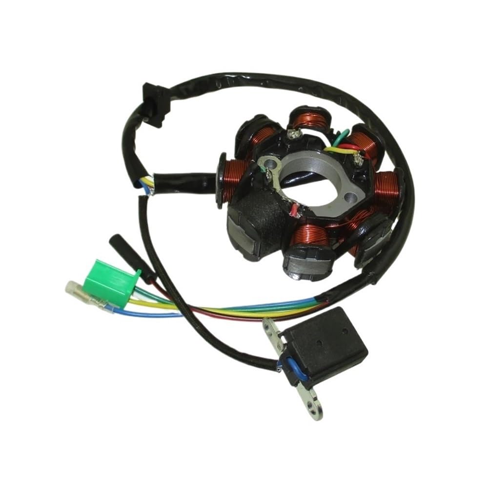 Magneto Stator 8 Spulen Zündstator Magneto Für GY6 125cc 150cc Moped Scooter ATV Quad Motorrad Zündmotor Statorspule von BHOUTY