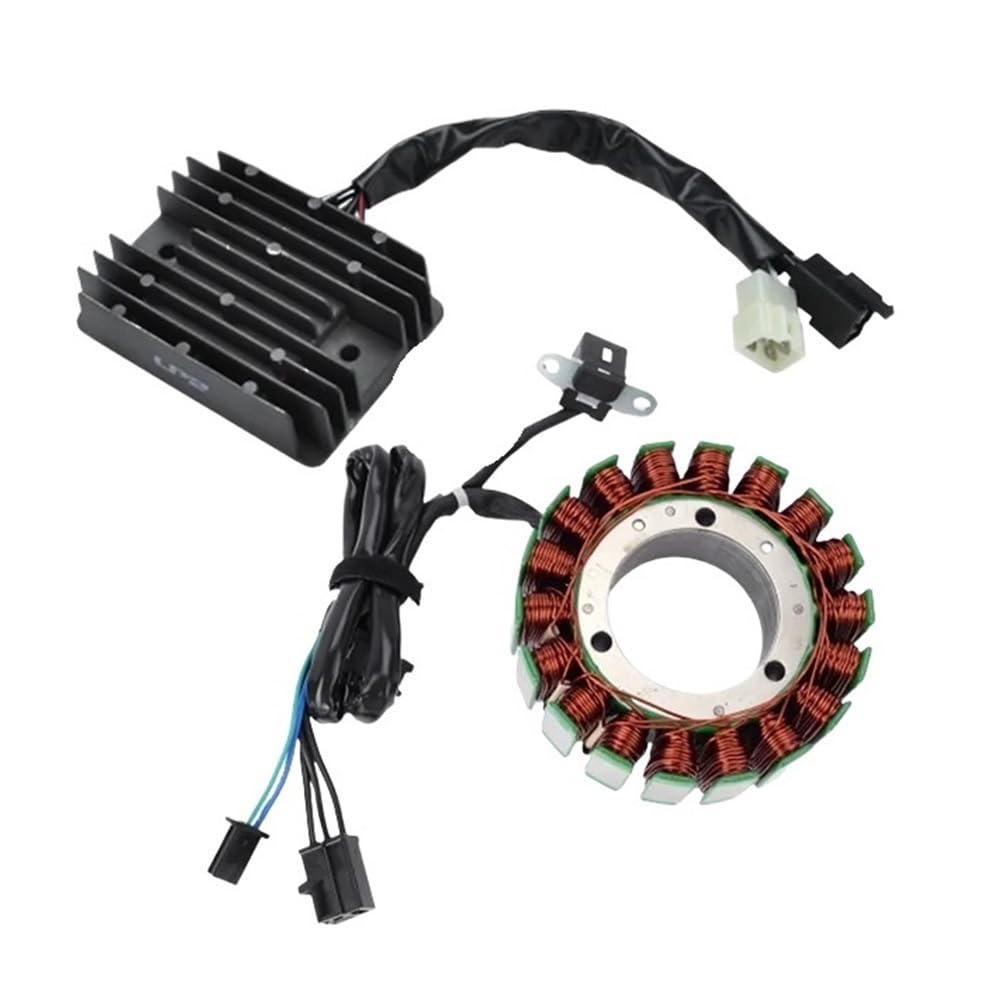 Magneto Stator Für SU&ZUKI DL1000 Für V-Strom 2002-2012 DL 1000 V Strom 2011 2010 2009 2008 2007 2006 Motorrad Regler Gleichrichter Stator Spule von BHOUTY