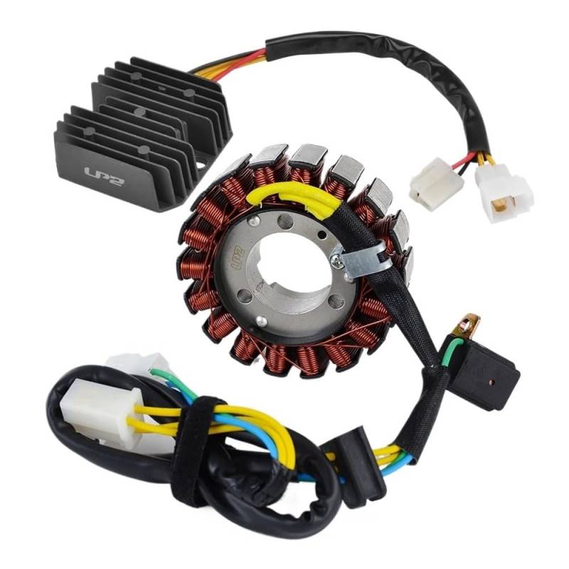 Magneto Stator Magneto-Statorspule + Spannungsreglergleichrichter Für Hyosung GT250 GT 250R 250 2010–2011/GT250R 2010–2017 von BHOUTY