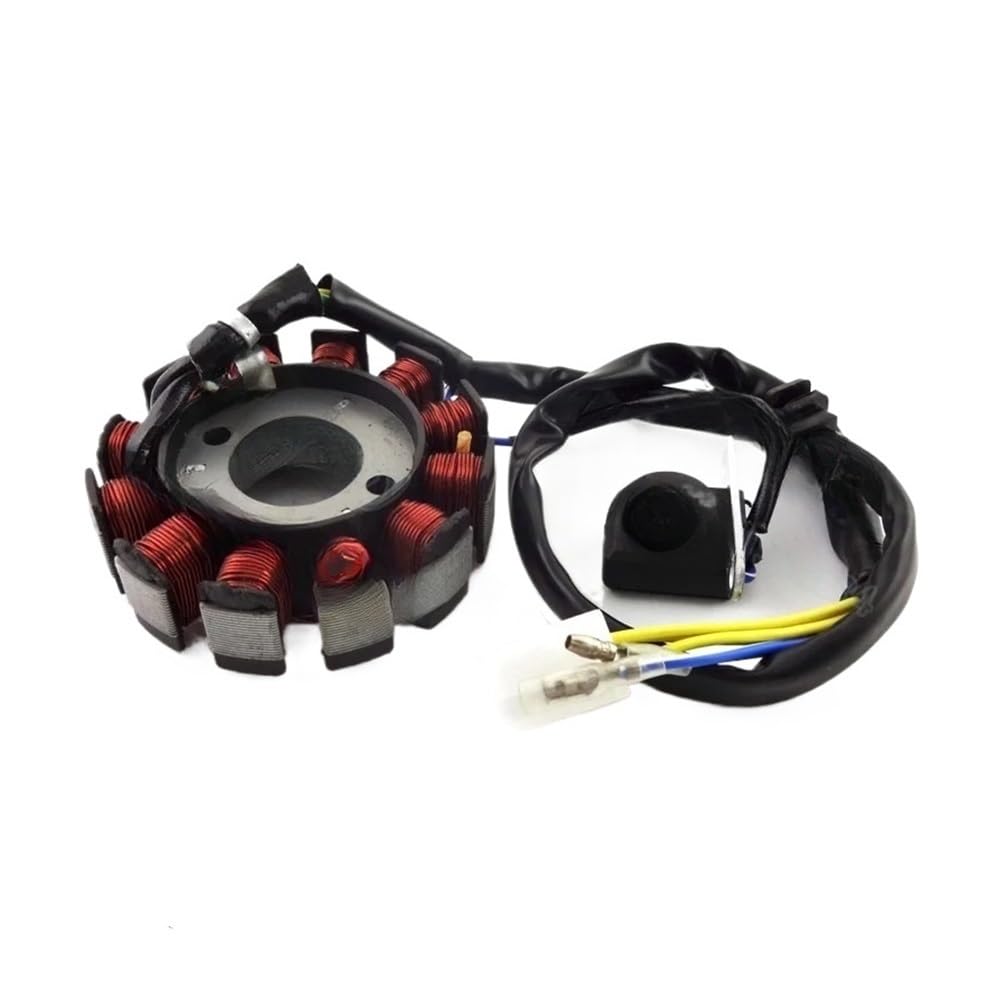 Magneto Stator Magnetzündung Statorspule 12 Pole Für GY6 125cc 150cc Moped Roller ATV Quad Go Kart Motorrad Statorspule von BHOUTY