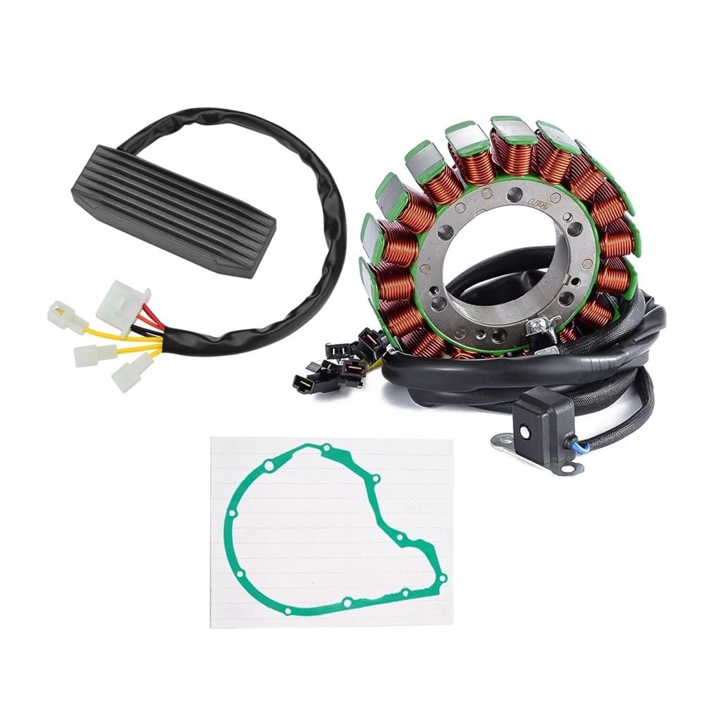 Magneto Stator Motor Stator Spule + Spannungsreglergleichrichter Für SU&ZUKI VS600 VS700 VS750 VS 600 700 750 GL Für Intruder 600 700 750 Mit Dichtung von BHOUTY