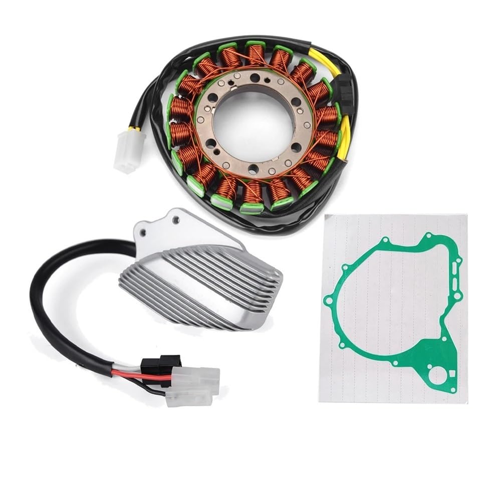 Magneto Stator Motor Stator Spule + Spannungsreglergleichrichter Für Yam&aha XV500 XV535 Für Virago CBR 900 893 RR 500 535 1997-2003 Mit Dichtung von BHOUTY