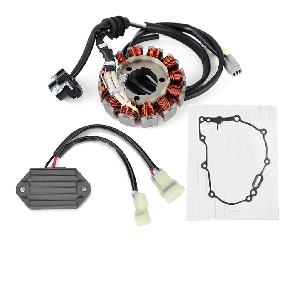 Magneto Stator Motor Stator Spule + Spannungsreglergleichrichter Für Yam&aha YZ450 YZ450F YZ450F YZ 450 F 2010 2011 2012 2013 Mit Dichtung von BHOUTY