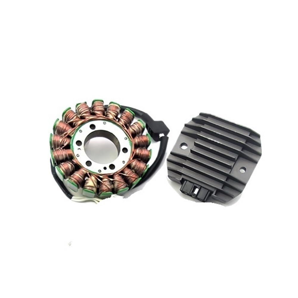 Magneto Stator Motorrad-Statorspule + Reglergleichrichter + Statordeckeldichtung Für Yam&aha YZF R6 600 2003–2005 R6S 600 2006–2009 NZT06–1002 von BHOUTY