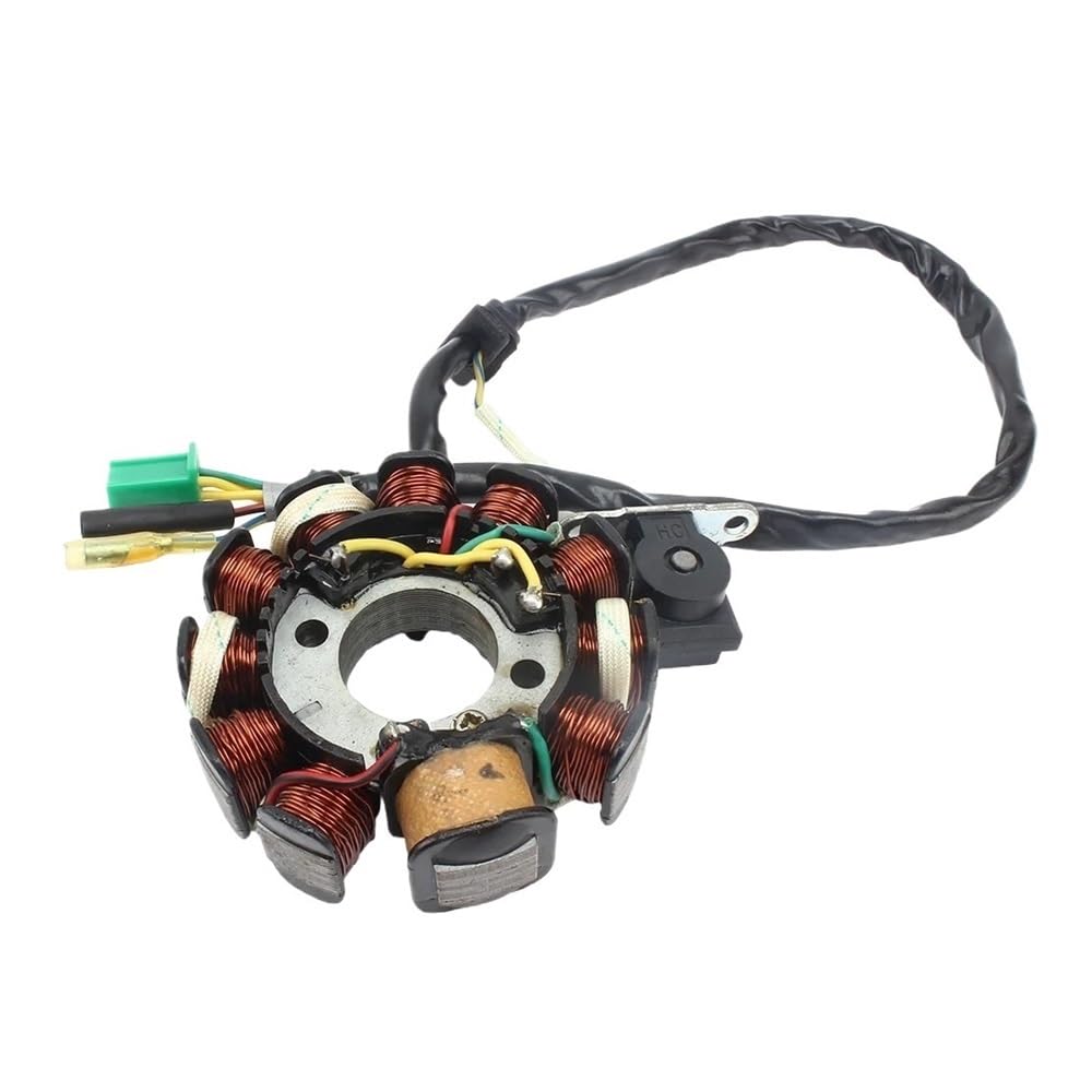 Magneto Stator Motorrad Zündung Magneto Stator Spule GY6-11 Pole Geeignet Für GY6-125CCG Zu 200CC Starten Motor Motorrad Zubehör von BHOUTY