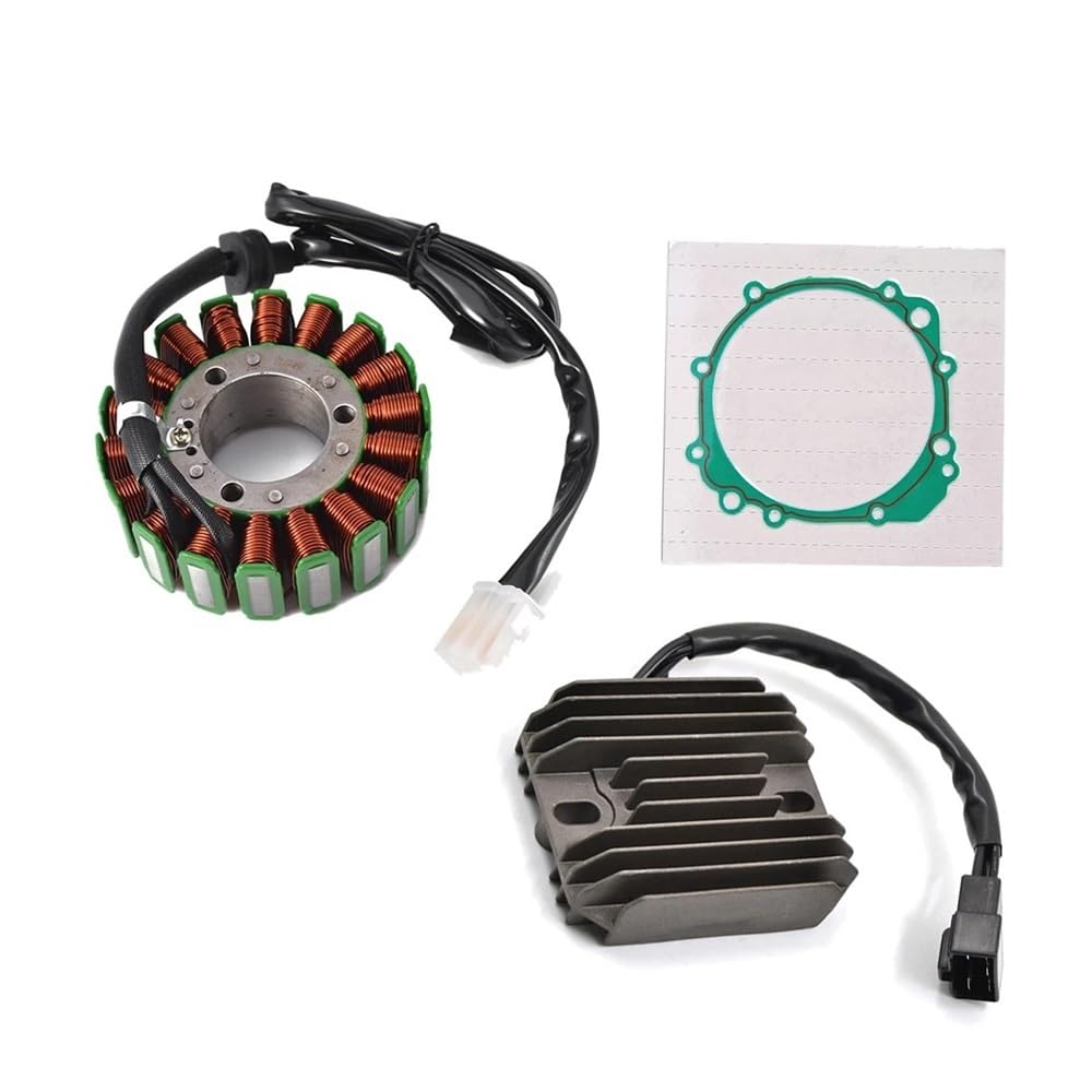 Magneto Stator Motorstatorspule + Spannungsreglergleichrichter Für SU&ZUKI GSXR600 GSX-R 600 GSX-R600 GSX-R750 GSX-R 750 TVWXY Mit Dichtung von BHOUTY