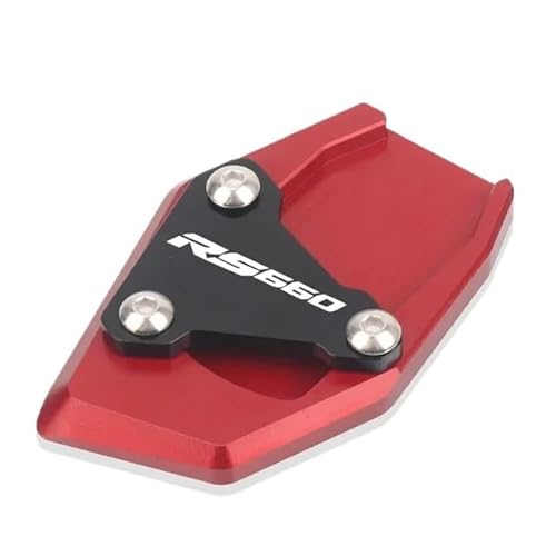 Ständerpolster Verlängerung Für Aprilia RS660 RS 660 2020-2023 2021 Motorrad Kickstand Fuß Seite Stehen Verlängerung Pad Unterstützung Platte Vergrößern Stehen von BHOUTY