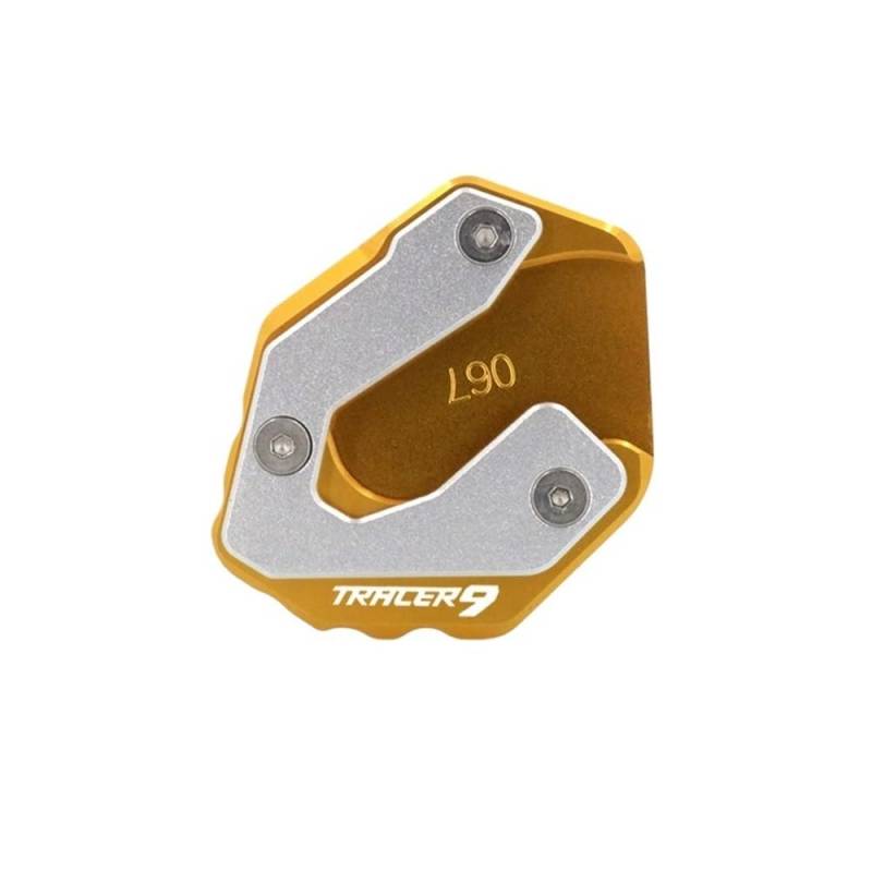 Ständerpolster Verlängerung Für Yam&aha Für Tracer 9GT Für Tracer 9 2021 2022 Motorrad CNC Ständer Ständer Platte Fuß Enlarger Pad Kickstand Pad Extender von BHOUTY