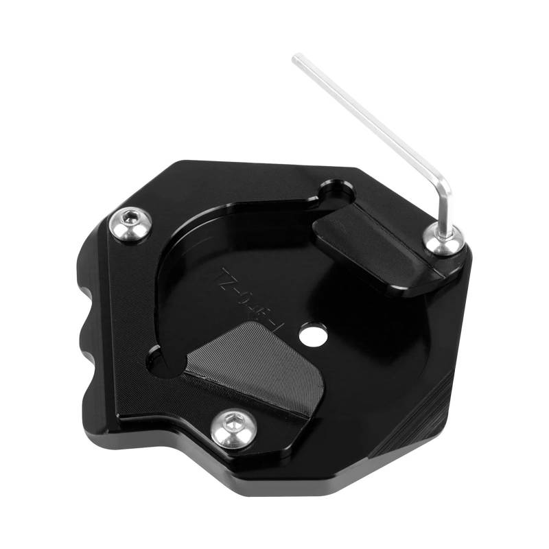 Ständerpolster Verlängerung Für Yam&aha XT 1200 Z Super Für Tenere 1200 XT1200Z XT1200ZE Motorrad CNC Kickstand Fuß Seite Stehen Vergrößern Verlängerung Platte Pad von BHOUTY