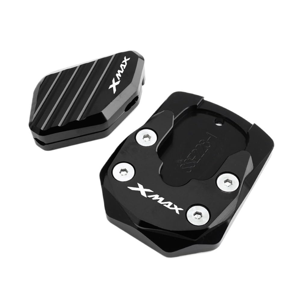 Ständerpolster Verlängerung Für Yam&aha Xmax X-MAX 125 250 300 400 XMAX250 Motorrad Zubehör Ständer Seite Stehen Verlängerung Enlarger Pad Seite Halterung von BHOUTY