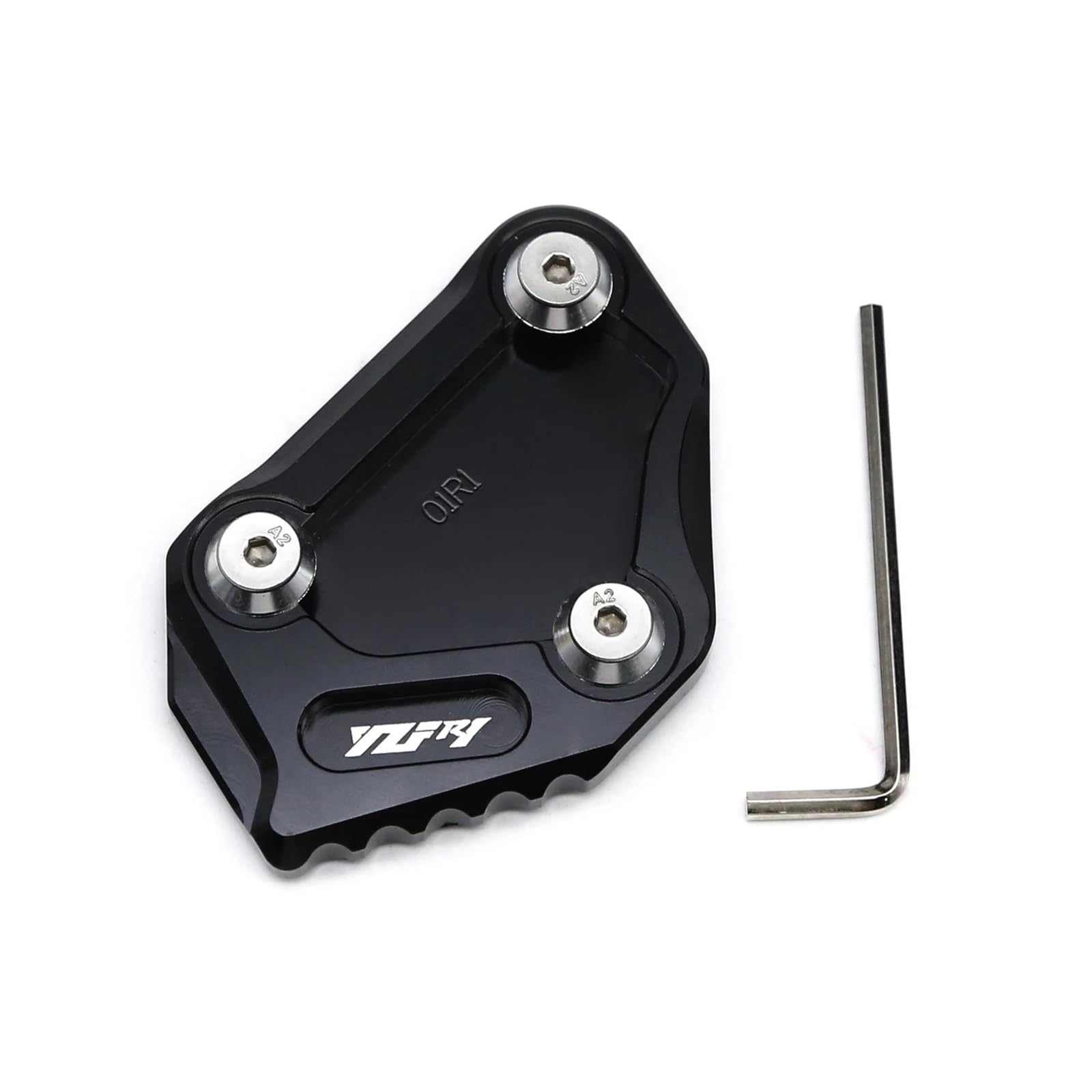 Ständerpolster Verlängerung Für Yam&aha YZF R1 YZF-R1 1999 2000 2001 2002 2003-2005 Motorrad Ständer Seitenständer Erweiterung Enlarger Extender Pad Platte von BHOUTY