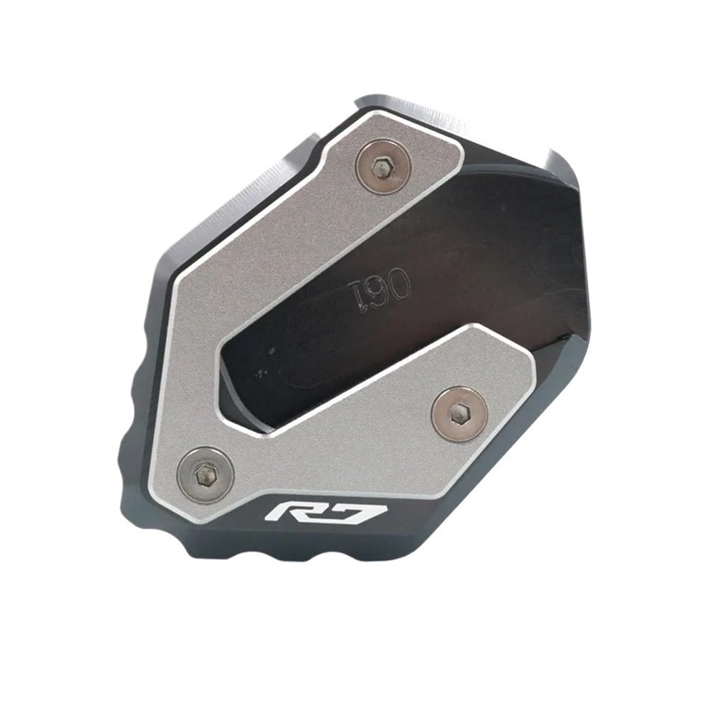 Ständerpolster Verlängerung Für Yam&aha YZFR7 YZF-R7 YZF R7 2021-2023 2022 Motorrad CNC Kickstand Fuß Seitenständer Verlängerung Pad Stützplatte Vergrößern Ständer von BHOUTY