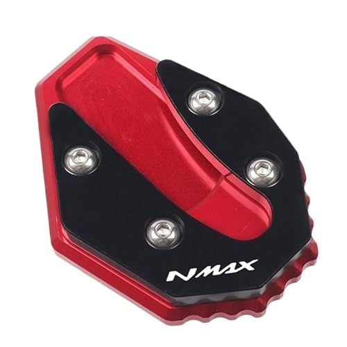 Ständerpolster Verlängerung Motorrad CNC Kickstand Seitenständer Ständer Erweiterung Enlarger Pad Für NMAX155 NMAX125 N-MAX155 NMAX N-MAX 155 125 2020-2023 von BHOUTY