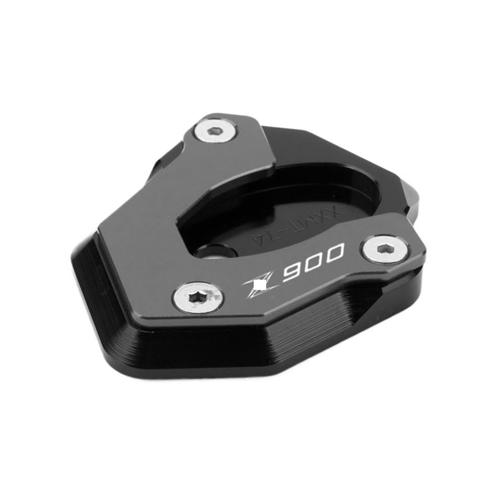 Ständerpolster Verlängerung Motorrad CNC Kickstand Seitenständer Ständer Erweiterung Vergrößerer Pad Für Z650 Z900 Z900RS Z 650 900 2017-2023 von BHOUTY