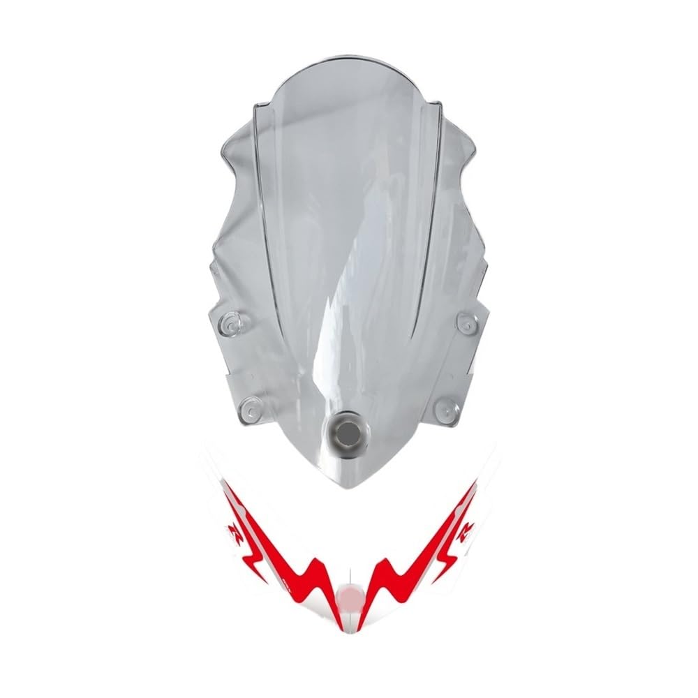 Windabweiser Windschild Windschutz Windabweiser Für GSX250R GSX 250R Für GSXR 250 R Motorrad Windschutzscheibe Frontscheibe Sport Verkleidung Windschutzscheibe Kit von BHOUTY