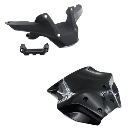 Windabweiser Windschild Windschutz Windabweiser Motorrad Frontscheibe Windabweiser Für Yam&aha MT-09 SP 2024 Hand Schutz Windschutzscheibe Halterung von BHOUTY