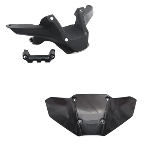 Windabweiser Windschild Windschutz Windabweiser Motorrad Frontscheibe Windabweiser Für Yam&aha MT-09 SP 2024 Hand Schutz Windschutzscheibe Halterung von BHOUTY