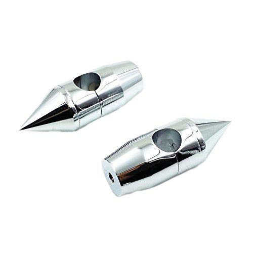 Chrome 1 Zoll 25mm Spike Motorrad Lenker Riser für CB VN VT HARLEY SPORTSTER SOFTAIL DYNA Touring von BHYShop