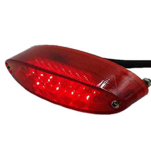 Motorrad LED Brems Stopp Rücklicht ATV Dual Sport Quad Bobber Arctic Katze UTV Custom. (rot) von BHYShop