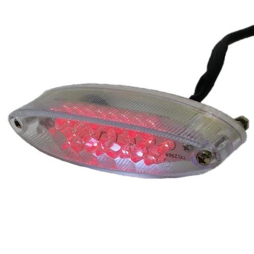 Motorrad LED Brems Stopp Rücklicht ATV Dual Sport Quad Bobber Arctic Katze UTV Custom(klar) von BHYShop