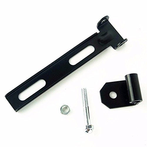 Schwarz Solo Sitz Mount Kit vorne Bar w/Drehstuhl Halterung für Chopper Bobber von BHYShop