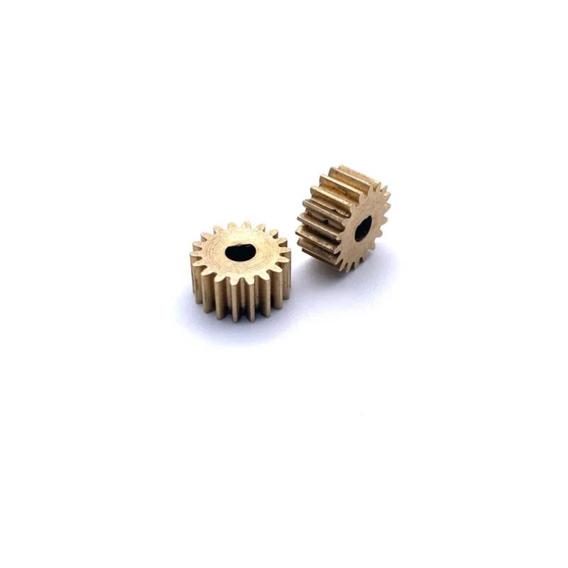 0.5M D-Hole Copper Gear 10-25 Teeth cylindrical spur electronic starter gear BIANMTSW(4mm-D3.5,15 Teeth) von BIANMTSW