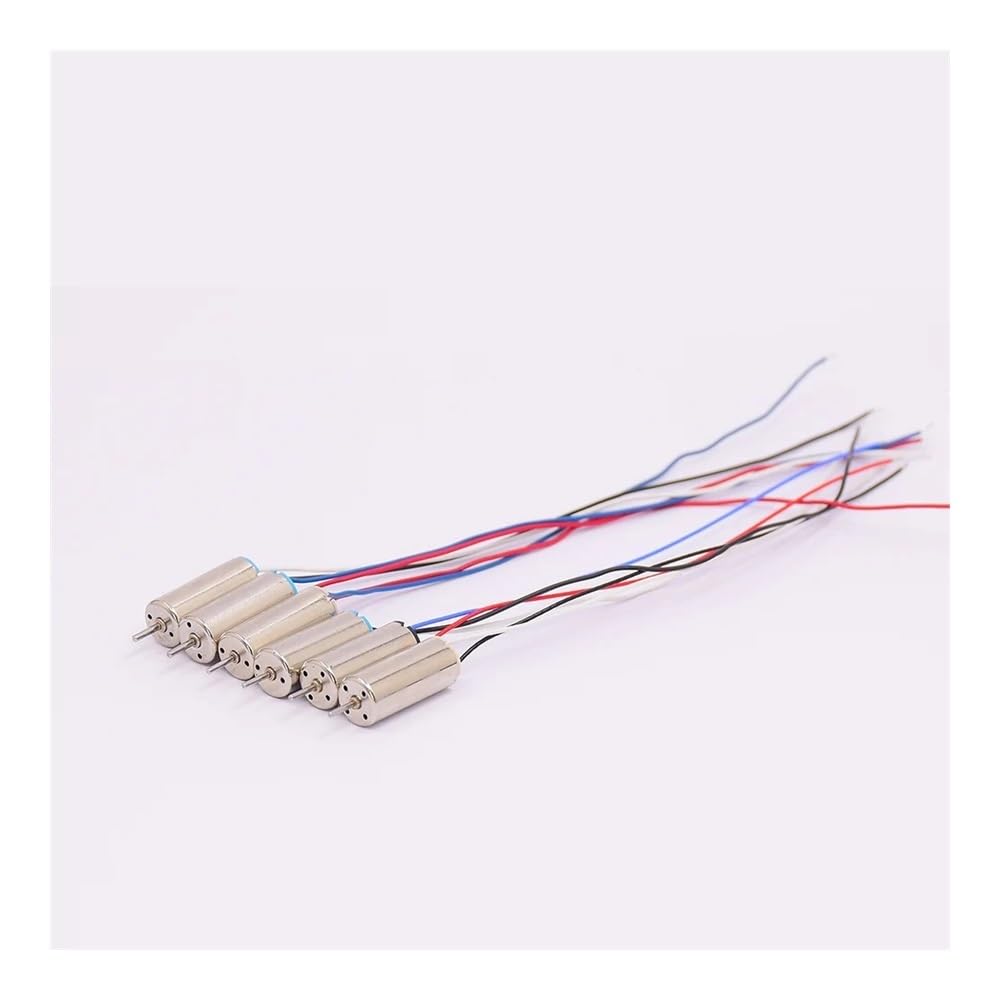 0716 7mm*16mm Coreless electronic starter DC 3V 3.7V 55000RPM High Speed Hollow cup RC Drone Quadcopter Engine 0.8mm/1mm Shaft BIANMTSW(Motor B) von BIANMTSW