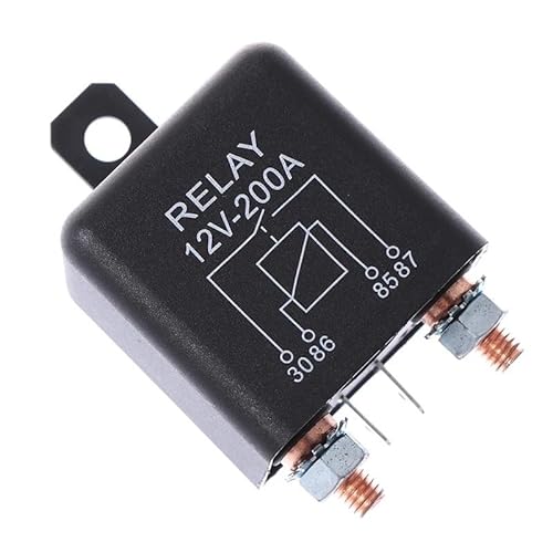 1 Pcs High Current Relay 4P Starting Relay 200A 12V 4P Power Automotive Heavy Current Start relay Car relay BIANMTSW von BIANMTSW