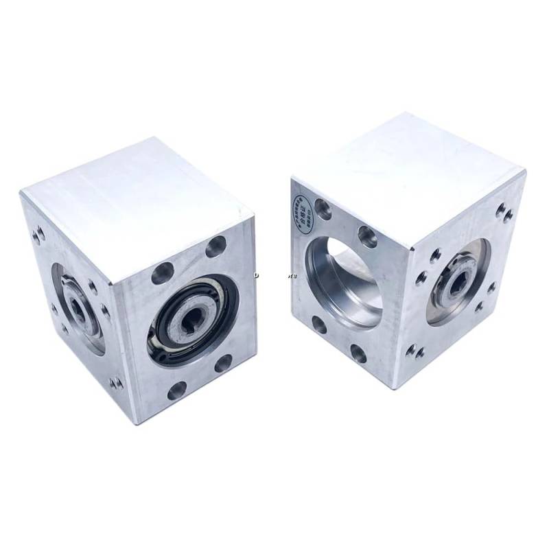 1:1 Aluminum Gearbox DIY Small electronic starter Bevel Gear Reducer Commutator Hexagon BIANMTSW(HEX - HEX - HEX,Double output shaf) von BIANMTSW