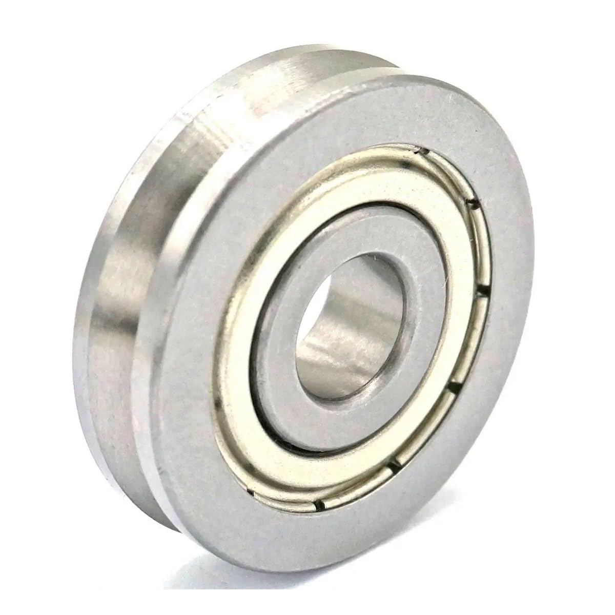 10 * 35 * 9mm V Groove Width 4.2mm Guide Pulley Sheave Sealed Rail Bearing V6200ZZ BIANMTSW von BIANMTSW