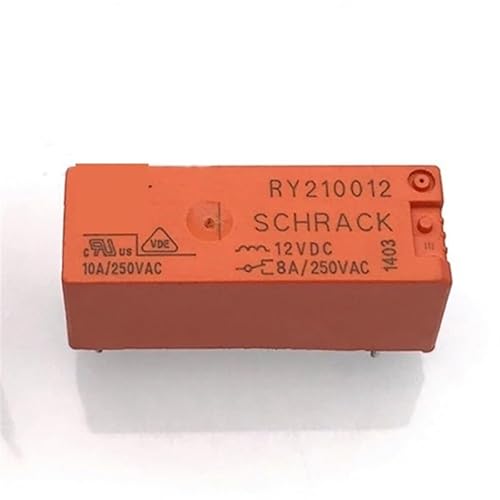 10PCS Relay RY210012 12VDC 5PIN 8A/250VAC BIANMTSW von BIANMTSW