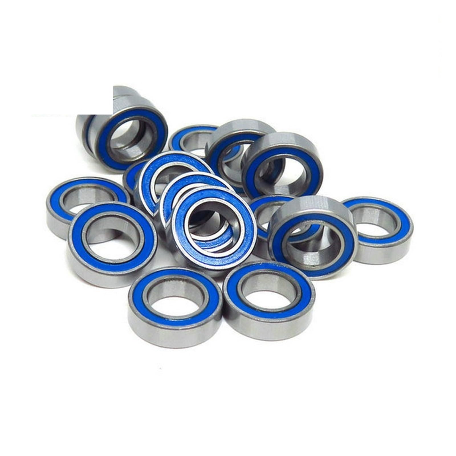 10pc 623 2RS 3x10x4 mm Blue Seals RC Bearing ABEC3 3 * 10 * 4 Model Bearing MR84 MR85 MR106 MR115 623 686 687 688 695 6700 6701 6702 BIANMTSW(MR84-2RS 4x8x3mm) von BIANMTSW