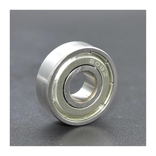 10pcs 608ZZ 608RS Deep Groove Ball Bearing 8 * 22 * 7 8x22x7 MM Double Shielded Miniature Bearing Steel Single Row 608ZZ BIANMTSW(608RS 8X22X7mm) von BIANMTSW