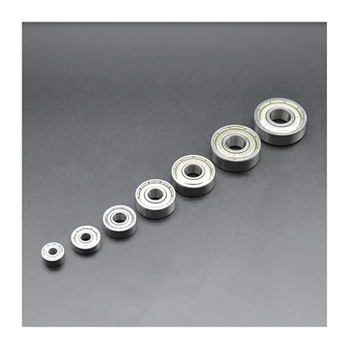 10pcs 608ZZ Deep Groove Ball Bearing 603 604 605 606 607 608 609 BIANMTSW(605zz 5x14x5mm) von BIANMTSW