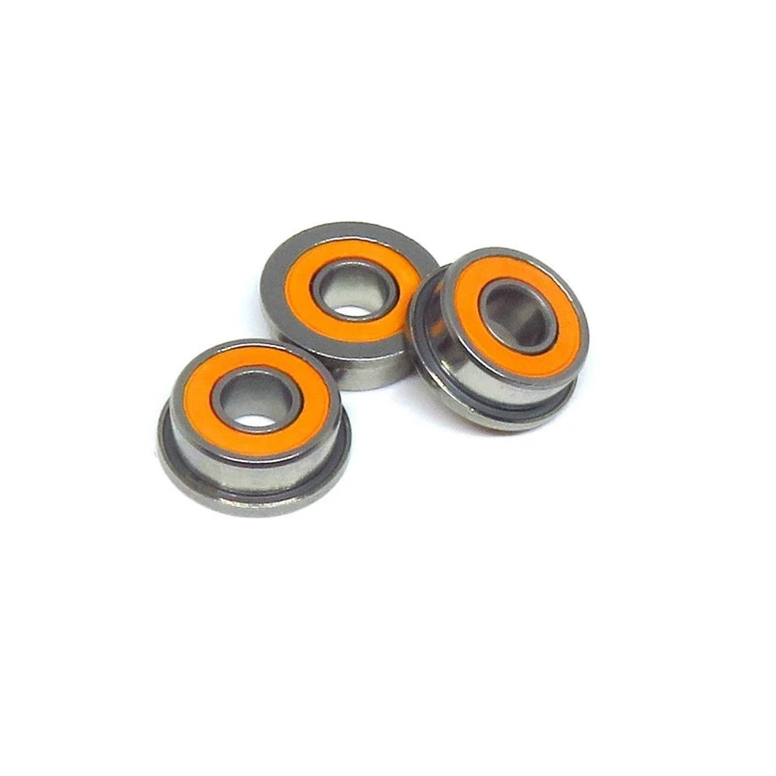 10pcs ABEC7 3x10x4 SF623 2RS Ceramic Ball Flange Bearings S623 Hybrid Ceramic Flanged Bearing for 3D Printer Bearing 3 * 10 * 4 BIANMTSW(SF623C-2OS 3x10x4mm) von BIANMTSW