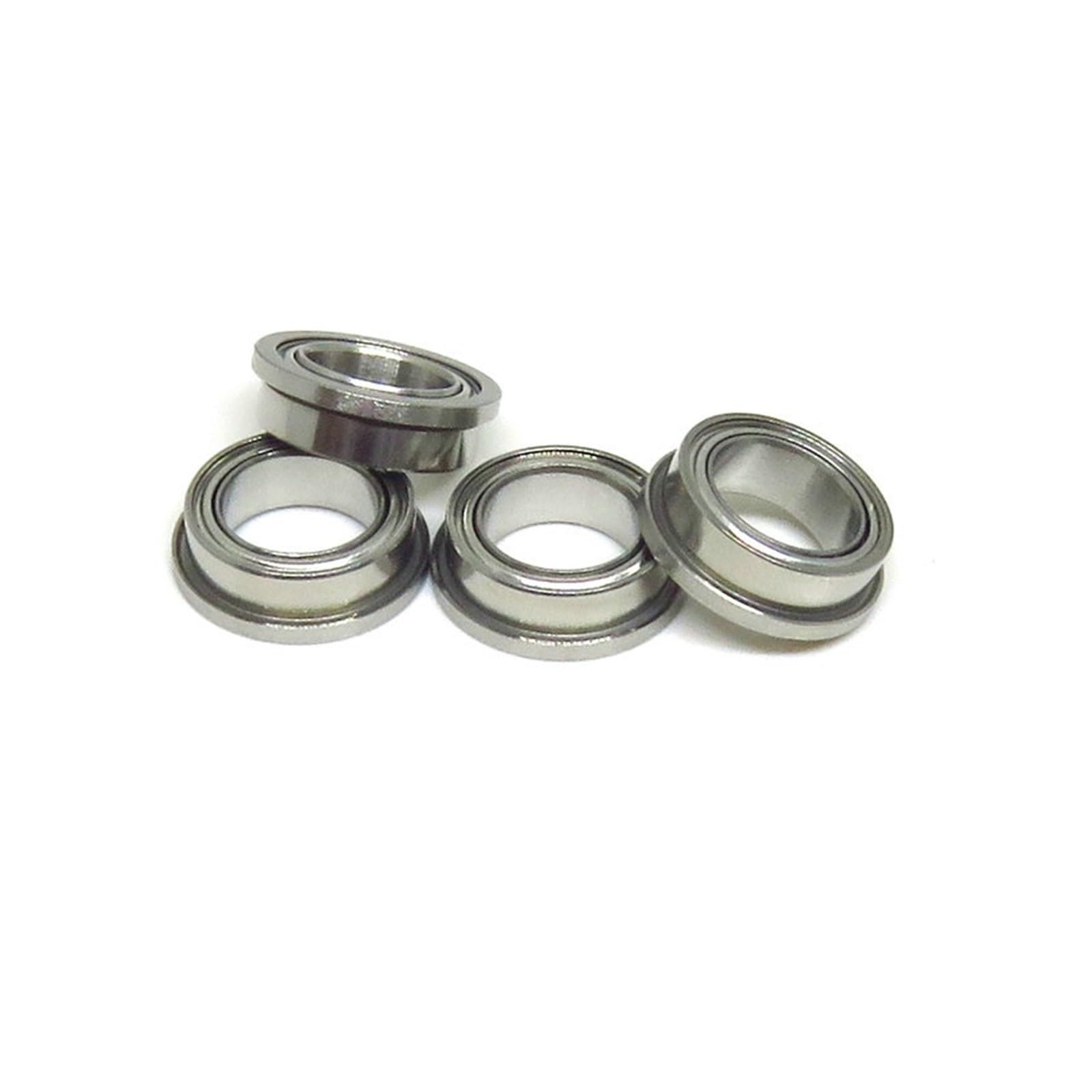 10pcs ABEC7 SFR168 ZZ CB 6.35x9.525x3.175 Stainless Steel Hybrid Ceramic Ball Flange Bearing 6.35 * 9.525 * 3.175 FR168 SFR168C ZZ BIANMTSW(SFR133C-ZZ) von BIANMTSW