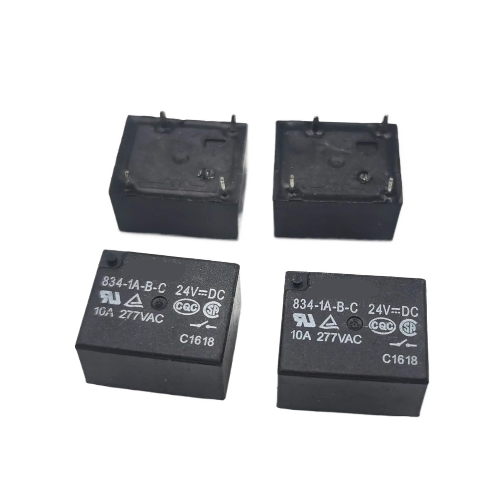 10pcs Relay 834-1A-B-C-12VDC 834-1A-B-C-5VDC 834-1A-B-C-24VDC 834 1A B C 24V 834-1A-B-C 5V 24V 12V 4PINS 10A BIANMTSW(12VDC) von BIANMTSW