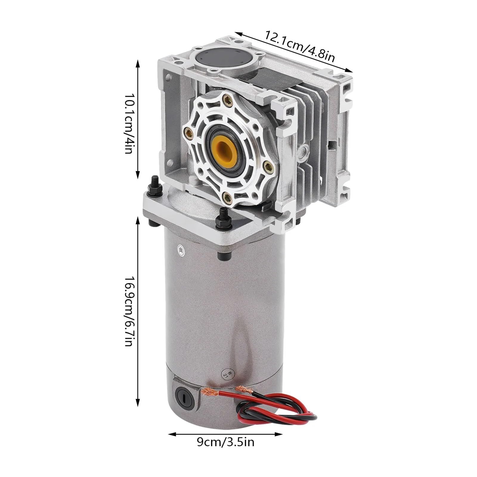 120W 200W DC 24V Worm Gear Speed Reducer Gearbox NMRV040 worm gear with DC electronic starter 1800RPM BIANMTSW(RV040 120W,24V) von BIANMTSW