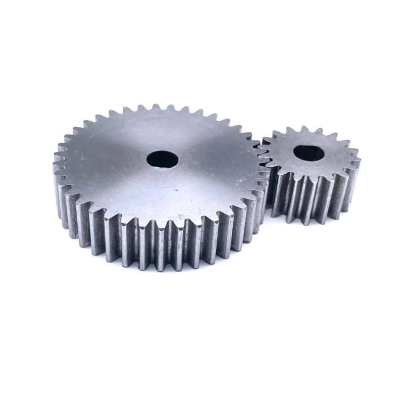 1M D-Hole Carbon Steel Spur Gear 10-25 Teeth DIY electronic starter Straight Gear 4/5/6/8/10mm BIANMTSW(3mm-H2.5,19 Teeth) von BIANMTSW